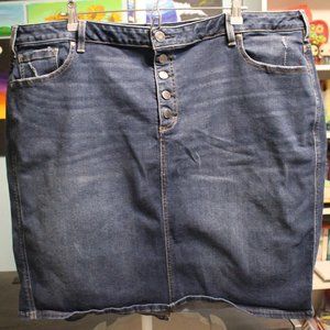 Blue Lane Bryant Jean Skirt